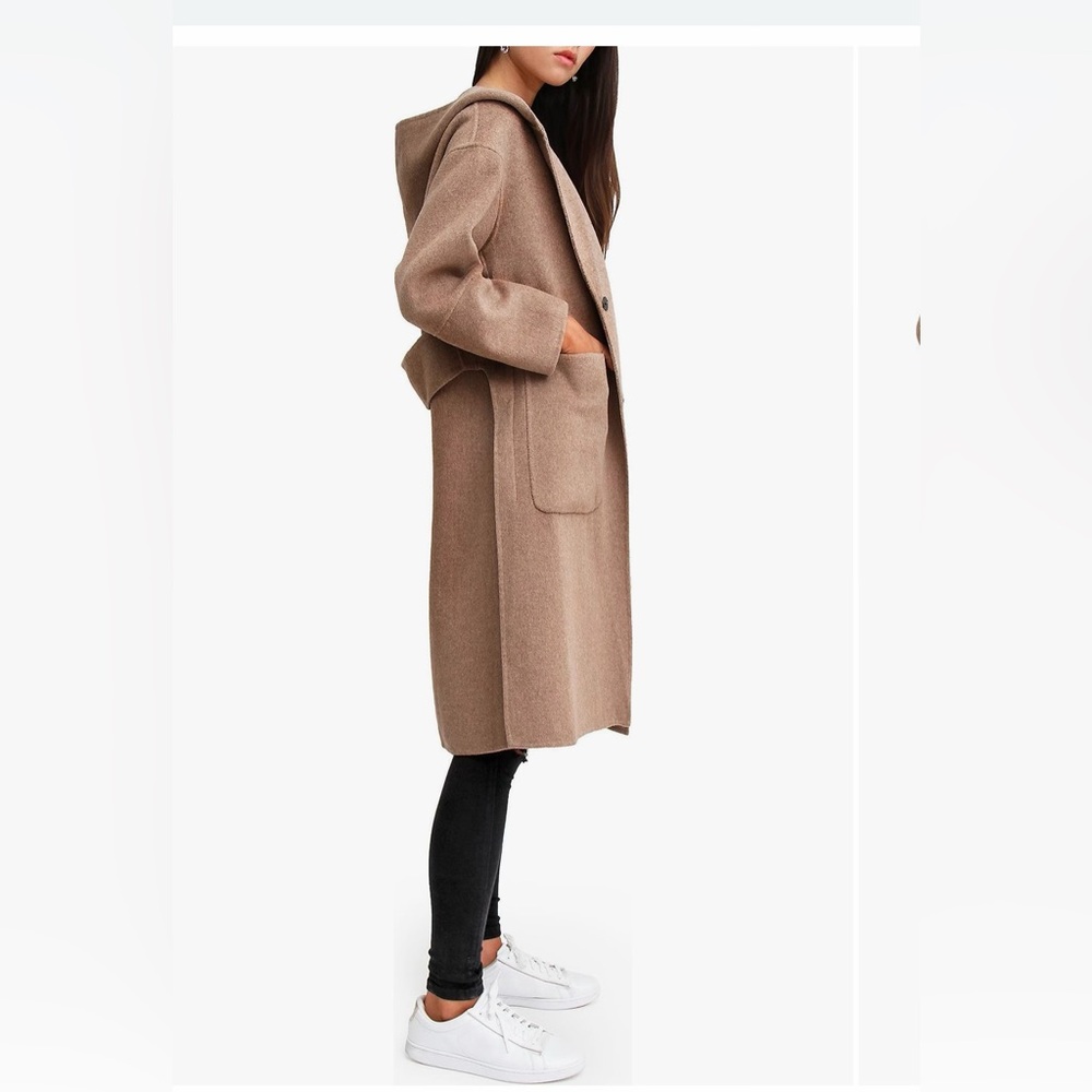 Belle & Bloom Walk This Way Wool Blend Coat, XS